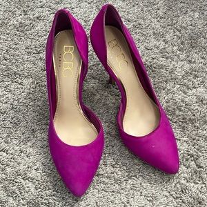 Bcbg purple heels size 9